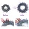 18 inches Lavender Wreaths for Front Door, Artificial Farmhouse Wreaths for Wall Window Party Wedding Decor Indoor Outdoor Spring Summer Fall Decoration for Home